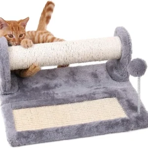 Heavy Duty Cat Kitten Scratcher Climbing Sissal Scratching Board Mat Post Toy